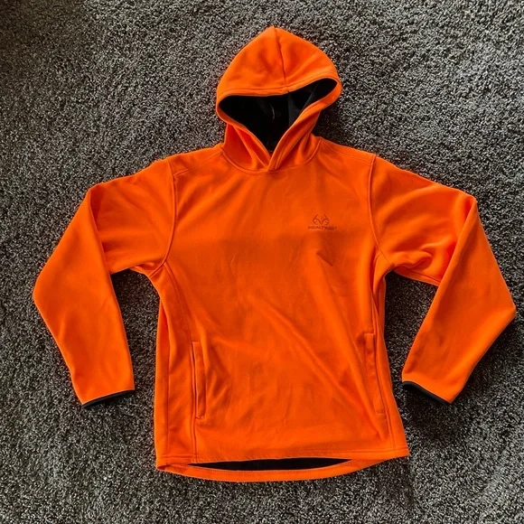 Realtree Blaze Orange Hoodie - Picture 1 of 5